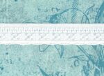 5 Yards 11/16" White Embroidered, Scalloped Trim 82103W - Image 2