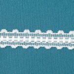 5 Yards 1 1/4" White Cotton Lace Trim 46311