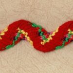 5 Yard Spool of 1" Ric Rac Multi-Color Trim  27127