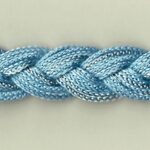 5 Yards 5/8" Light Blue Thick Braided Trim 16388