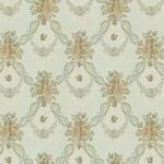 Old Fashioned Trellis Floral Wallpaper - Wallquest - TS71305 - per Double Roll
