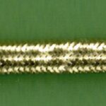 5 Yards 3/16" Gold Semi-Flat Cording Trim 22773G