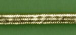 5 Yards 3/16" Gold Semi-Flat Cording Trim 22773G