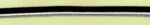 5 Yards 1/2" Heavy Black, White, Dark Grey Trim with Lip 26411 - Image 2