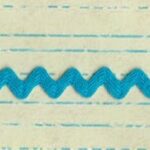 5 Yards 3/8" Turquoise Ric Rac Trim 83TURQ