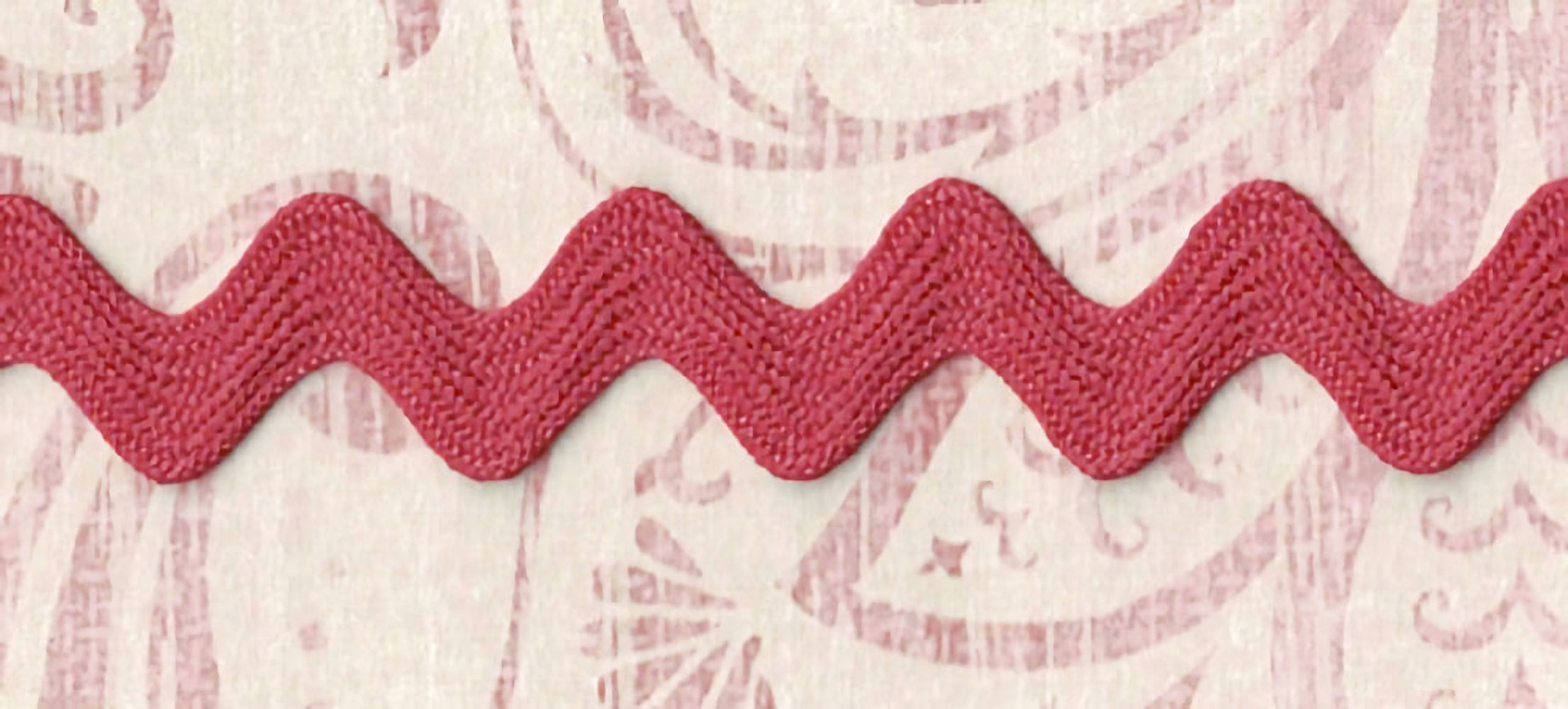RR29PYdetailNEW 5 Yards 7/16" Rose Pink Ric Rac Trim RR29PY - Image 1