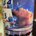 Vintage Lake Sunset Photo Mural - 12.73' (Feet) Wide x 9" (Feet) Tall - 3902
