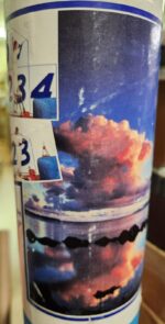 Vintage Lake Sunset Photo Mural - 12.73' (Feet) Wide x 9" (Feet) Tall - 3902