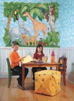 Baby Animals Wall Mural - 6' x 7' - Brewster - Die-Cut - 259-72001 - Image 2