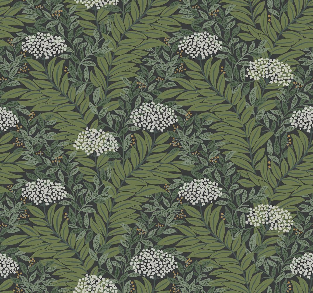 RF7504 York Rifle Paper 3 - Highgrove Black Wallpaper - York - RF7504 - Double Roll - Image 1