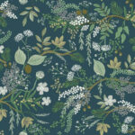 Juniper Forest Peel and Stick Wallpaper - Blue - Rifle Paper - York - PSW1197RL
