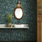 Juniper Forest Peel and Stick Wallpaper - Blue - Rifle Paper - York - PSW1197RL - Image 3