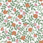 Primrose Peel and Stick Wallpaper - White - Rifle Paper - York - PSW1313RL