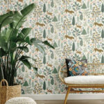 Menagerie Peel and Stick Wallpaper - Cream - Rifle Paper - York - PSW1322RL - Image 3
