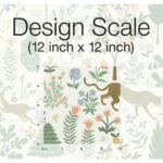 Menagerie Peel and Stick Wallpaper - Cream - Rifle Paper - York - PSW1322RL - Image 4