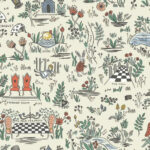 Wonderland Peel and Stick Wallpaper - Rifle Paper - York - PSW1330RL