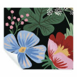 Strawberry Fields Mural - Black - Rifle Paper - York PSW1333M - Image 5