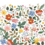 Strawberry Fields Mural - White - Rifle Paper - York PSW1334M