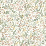 Lea Peel and Stick Wallpaper - Pastel, Metallic Accent - Rifle Paper 2 - York - PSW1466RL