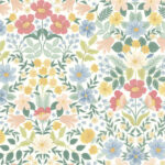 Bramble Garden Peel and Stick Wallpaper - Muted Bright - Rifle Paper 2 - York - PSW1474RL
