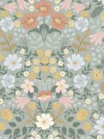 Bramble Garden Peel and Stick Wallpaper - Sage - Rifle Paper  - York - PSW1476RL - Image 5
