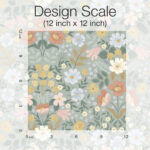 Bramble Garden Peel and Stick Wallpaper - Sage - Rifle Paper  - York - PSW1476RL - Image 2