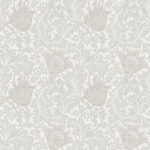 William Morris Anemone Floral Trail Wallpaper - Dove - Brewster - 4153-82001