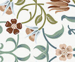 William Morris No. 1 Holland Park Wallpaper - Red - Brewster - 4153-82007 - Image 3