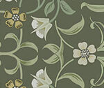 William Morris No. 1 Holland Park Wallpaper - Greens - Brewster - 4153-82008 - Image 3