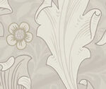 William Morris Granville Leafy Vine Wallpaper - White - Brewster - 4153-82011 - Image 3