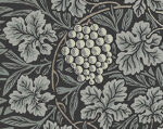 William Morris Vine Woodland Fruits Wallpaper - Denim - Brewster - 4153-82021 - Image 5
