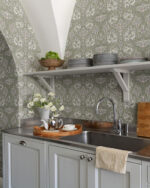 William Morris African Marigold Wallpaper - Greens - Brewster - 4153-82023 - Image 4