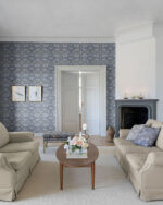 William Morris African Marigold Wallpaper - Blues - Brewster - 4153-82024 - Image 4