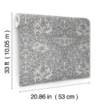 William Morris African Marigold Wallpaper - Greys - Brewster - 4153-82025 - Image 4