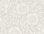 Mallow - William Morris Floral Vine Wallpaper - Dove - Brewster - 4153-82037 - Image 3