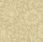 Mallow - William Morris Floral Vine Wallpaper - Butter - Brewster - 4153-82039 - Image 3
