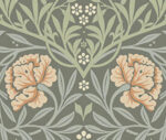 William Morris Oxford Union Floral Vines Wallpaper - Gray - Brewster - 4171-82046 - Image 3