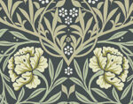 William Morris Oxford Union Floral Vines Wallpaper - Sea Green - Brewster - 4171-82047 - Image 3