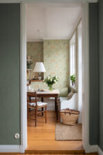 William Morris Iris Wild Gardens Floral Wallpaper - Light Green - Brewster - 4171-82049 - Image 4
