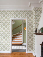 William Morris Blackberry Floral Vine Trellis Wallpaper - Pink - Brewster - 4171-82054 - Image 4