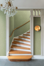 William Morris Intricate Ceiling Floral Wallpaper - Greens - Brewster - 4171-82071 - Image 4
