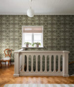 William Morris African Marigold Floral Wallpaper - Black - Brewster - 4171-82073 - Image 4