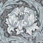 William Morris African Marigold Floral Wallpaper - Dark Blue - Brewster - 4171-82074 - Image 3