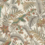 Antonina Vella - Heronwood Floral Heron Wallpaper - Sedona - York - AB3105