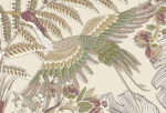 Antonina Vella - Heronwood Floral Heron Wallpaper - Mulberry - York - AB3101 - Image 3