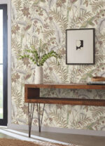 Antonina Vella - Heronwood Floral Heron Wallpaper - Mulberry - York - AB3101 - Image 5