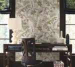 Antonina Vella - Heronwood Floral Heron Wallpaper - Mulberry - York - AB3101 - Image 4