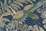 Antonina Vella - Heronwood Floral Heron Wallpaper - Navy - York - AB3103 - Image 3
