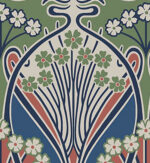Dragonfly Damask Wallpaper - Mauve, Sage - Seabrook, Wallquest - ET12412 - Image 3