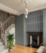 Dragonfly Damask Wallpaper - Mauve, Sage - Seabrook, Wallquest - ET12412 - Image 5